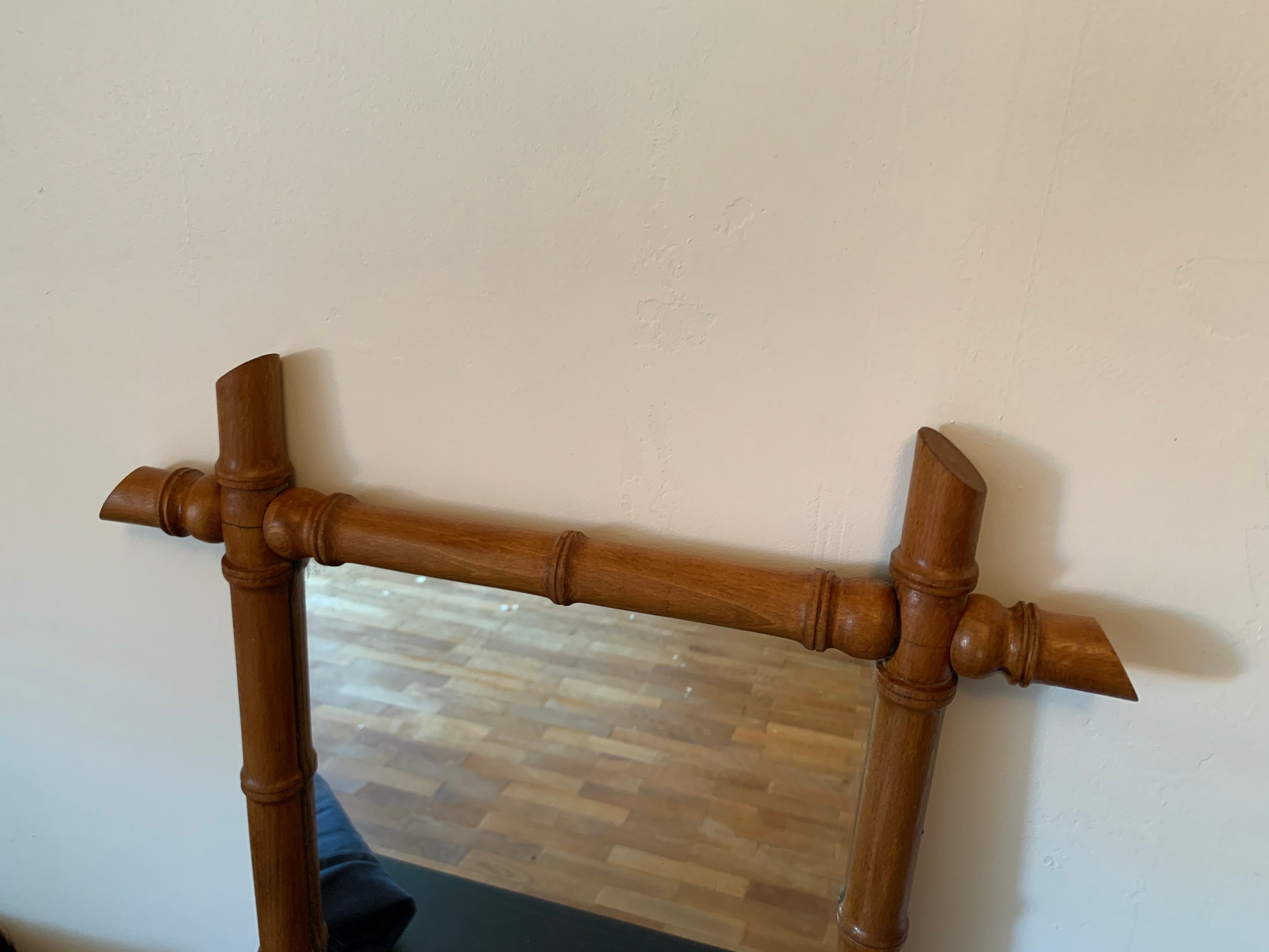 Miroir bambou