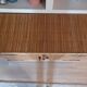 Buffet in rattan and vintage split bamboo