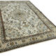 Handmade contemporary oriental 1970s 211 cm x 287 cm blue carpet