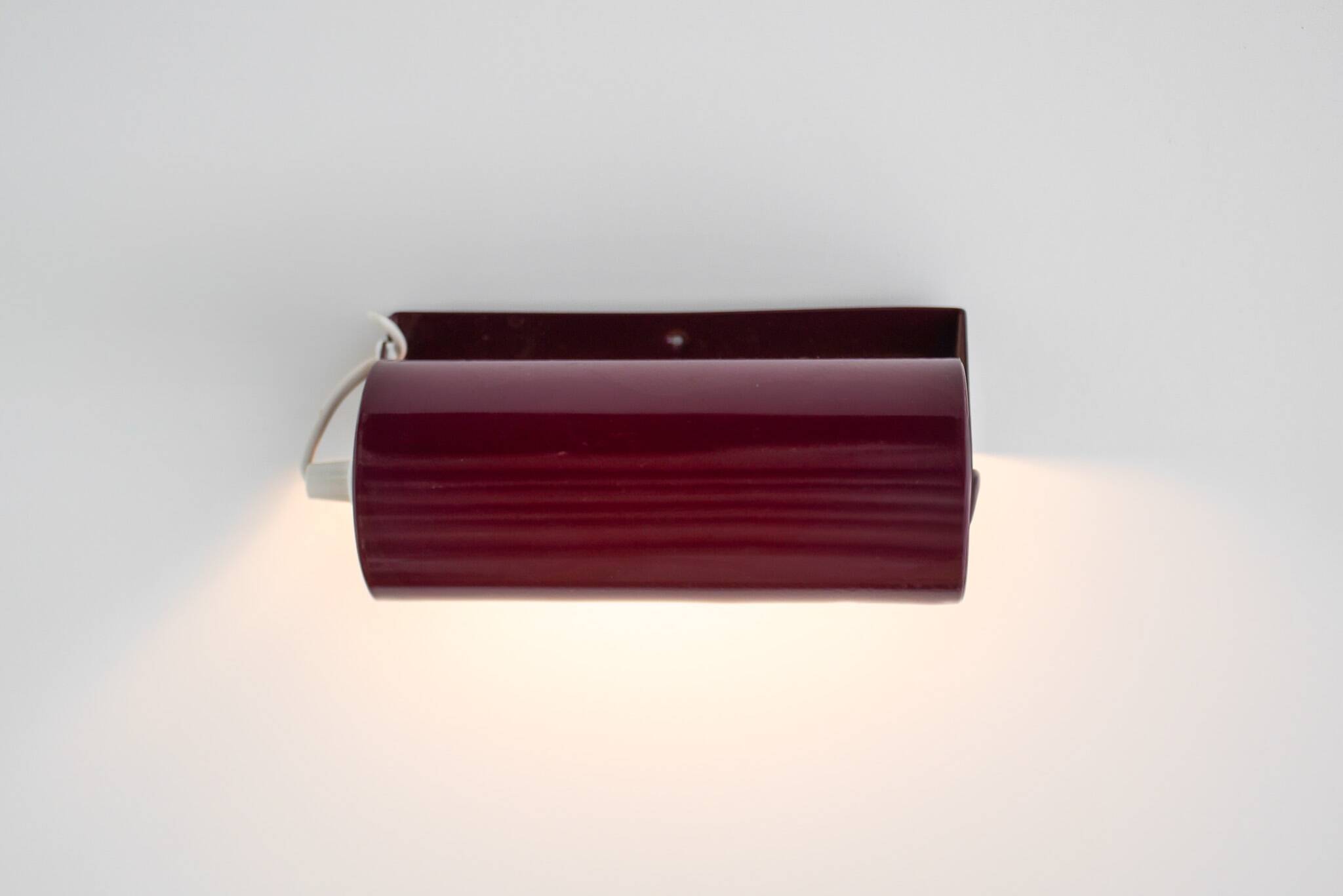 Vintage Burgundy Lod Wall Sconce from Ikea
