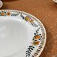 Cake stand and plates chic country Ceranord model Corbei