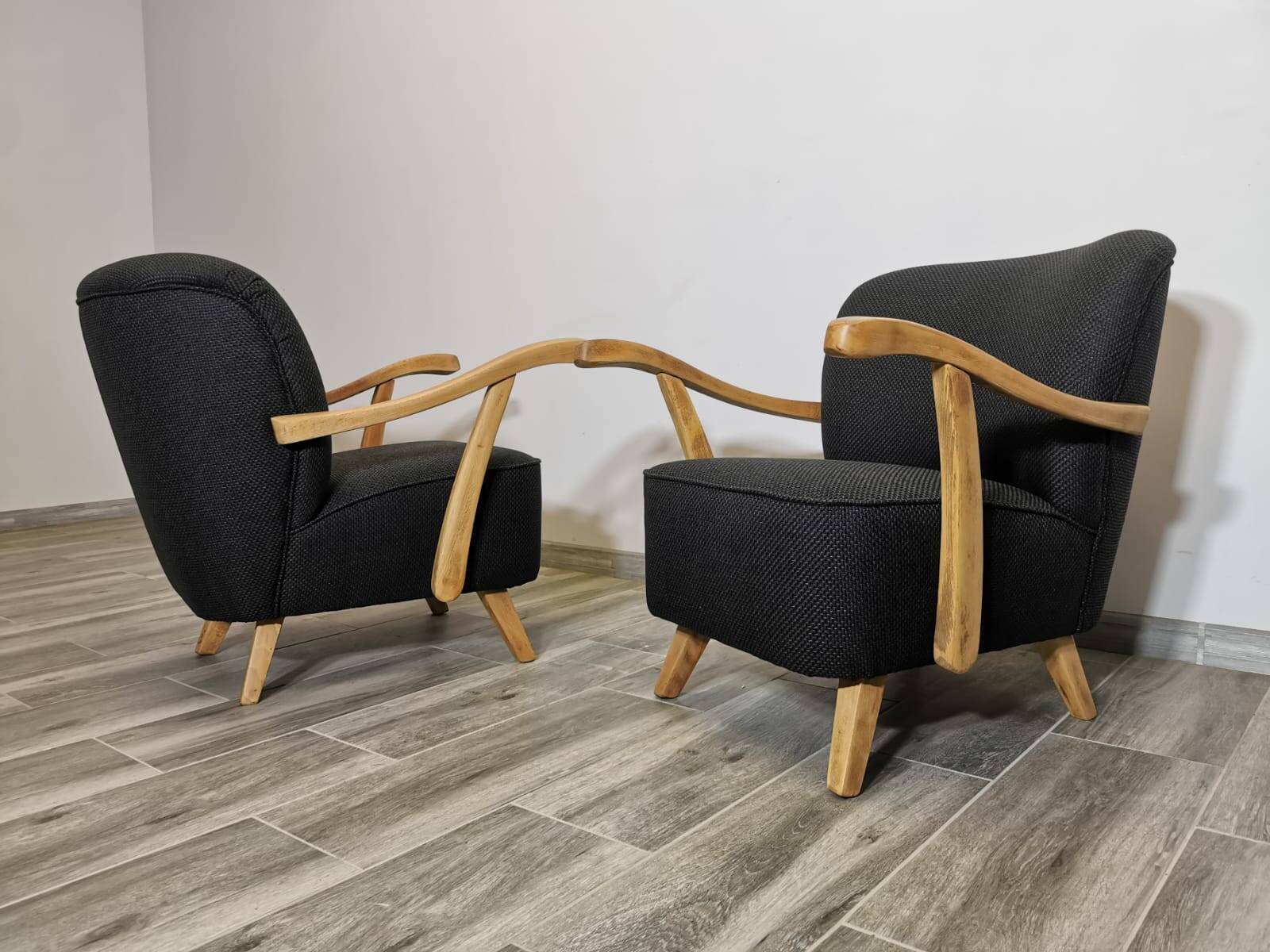 Mid-Century Armchairs, 1950's, Set of 2