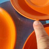 5 vintage dessert plates