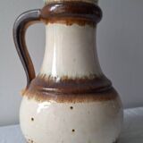West Germany vase, carafe, vintage pitcher