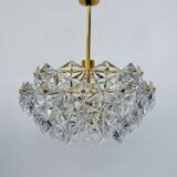 Kinkeldy chandelier with crystal , 1970s