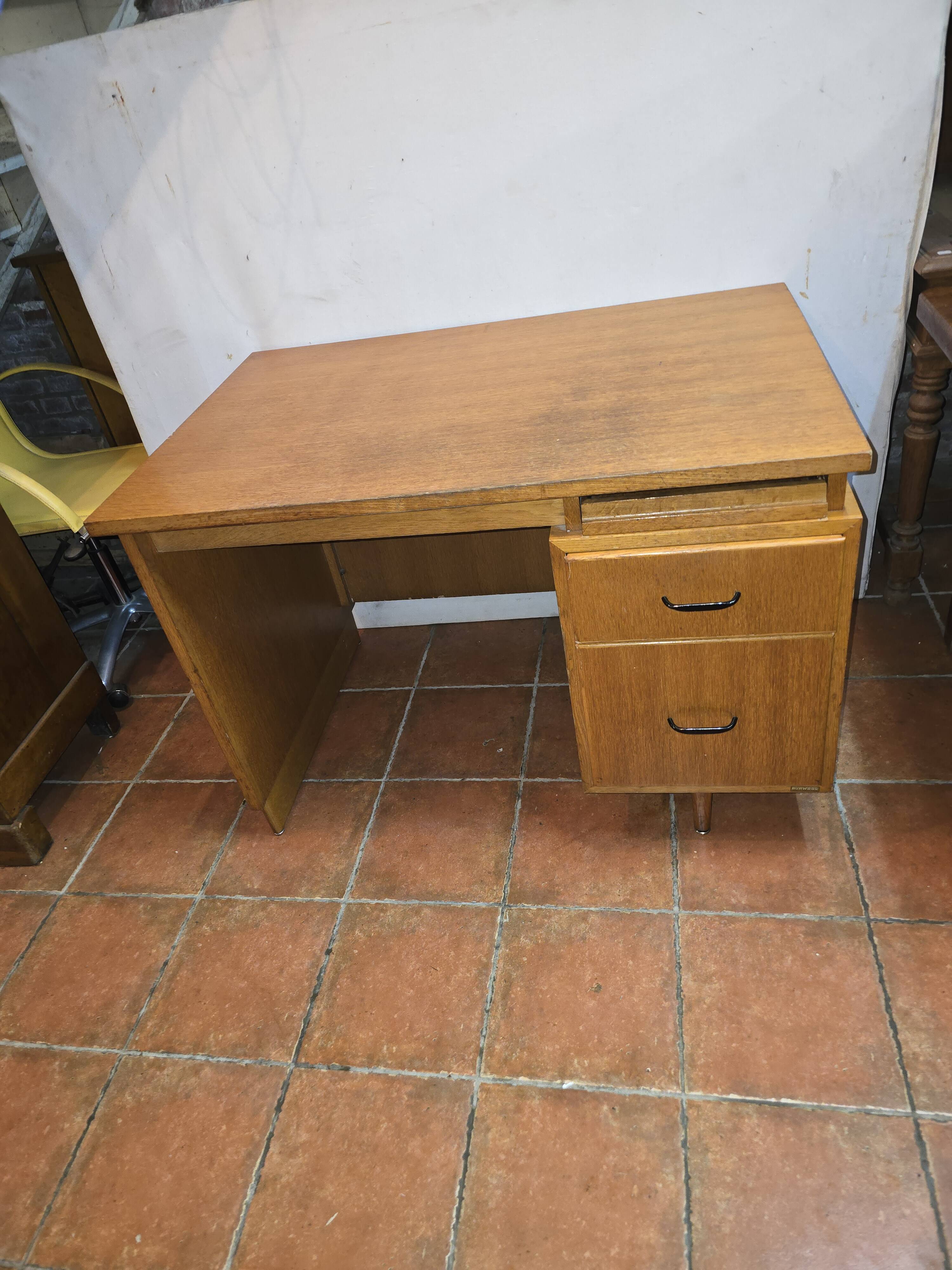 1960s Burwood Oak Desk
