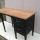 The 1950s wooden desk