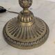 Neo-classical brass lamp