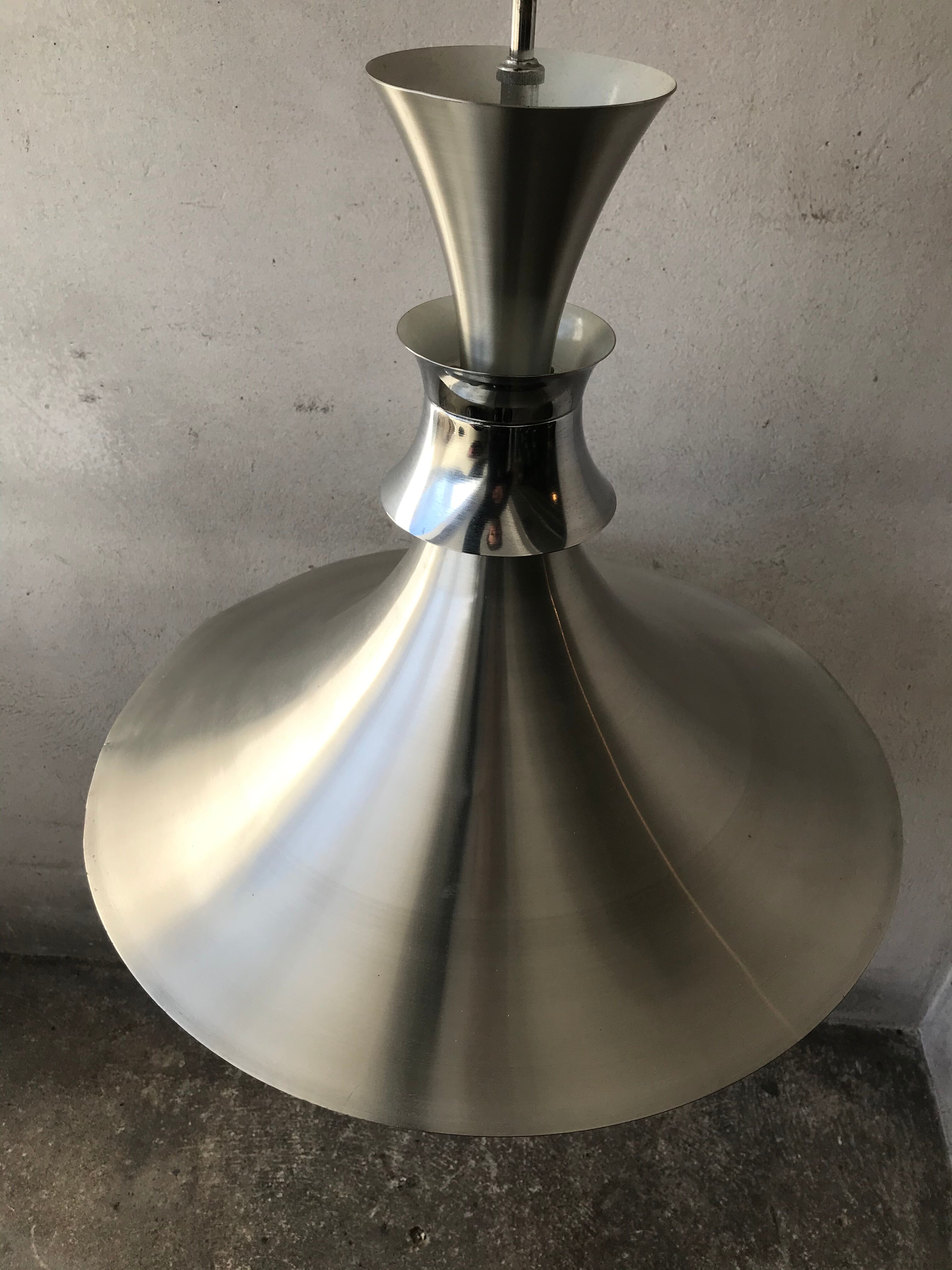 Danish suspension 1970 brushed aluminium