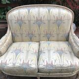 Louis XVI-style two-seater sofa