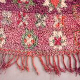 Purple Vintage Boujaad rug 197 CM X 287 CM - Tapis berber