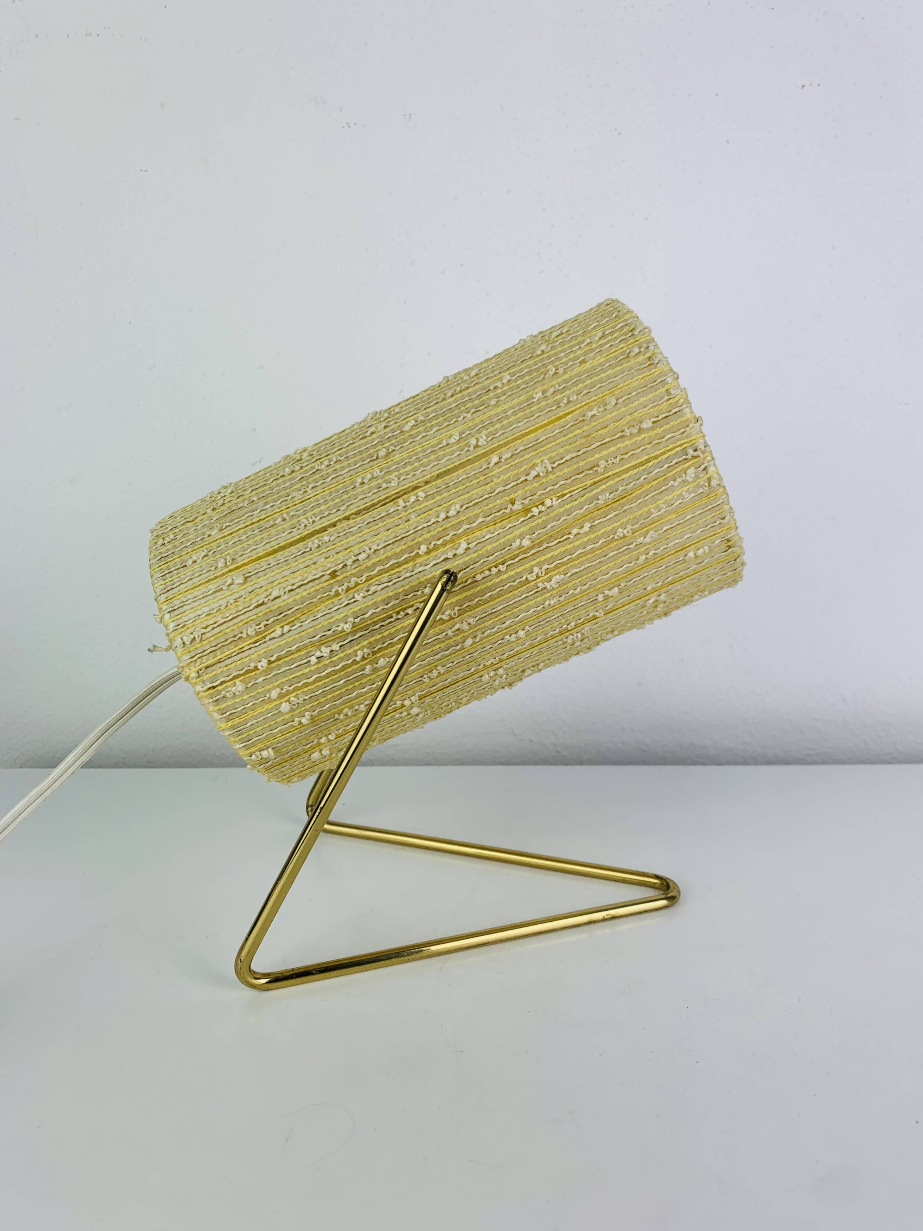 Adjustable lamp or 1950s wall light in brass