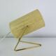 Adjustable lamp or 1950s wall light in brass