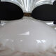 Liane Rougier lamp shell Benetier design 1970 in methacrylate