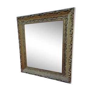 Miroir bois et Stuk doré