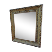 Mirror Wood and gilded Stuk