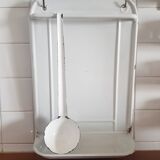 Porte ustensiles émaillé et sa louche
