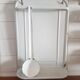 Enamelled utensil holder and ladle