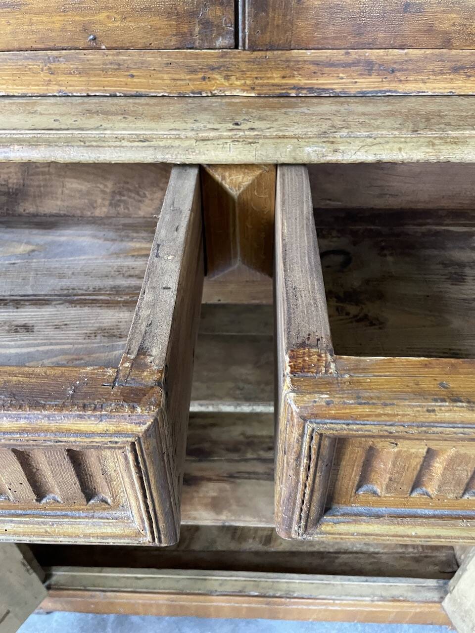 Two-body grocery cabinet, 1900