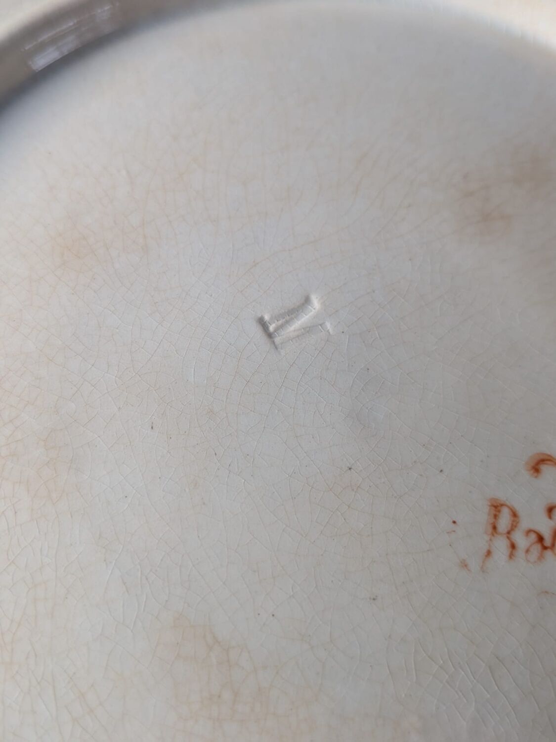 Badonviller plate 19th century