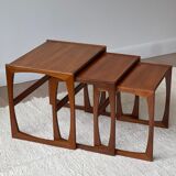 Trio of vintage coffee tables
