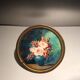 Three old paintings, still lifes with bouquets of roses, signed M Henry