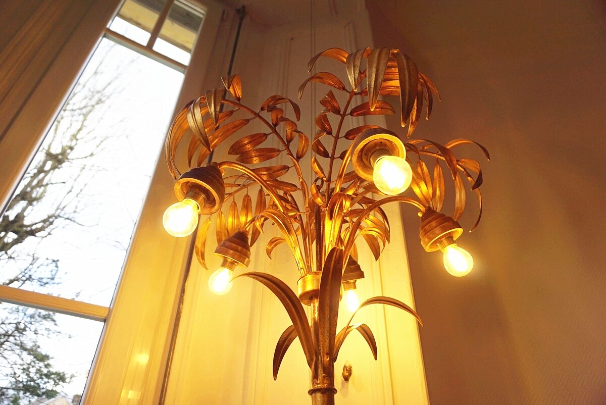 Hans Kogl Palm tree floor lamp