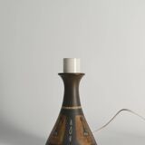 Unique Scandinavian Modern Ceramic Table Lamp by Munk, Sweden