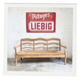 Radassier Armchair Bench Provencal Raw Wood Sofa