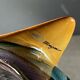 sculpture figurine porcelaine polychrome & bronze doré, Hollywood Regency,