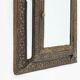 French copper Art Deco wall cabinet with beveled mirror, 1930s