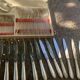 Cutlery set consisting of 49 pieces in silver metal, antique and collector's item
