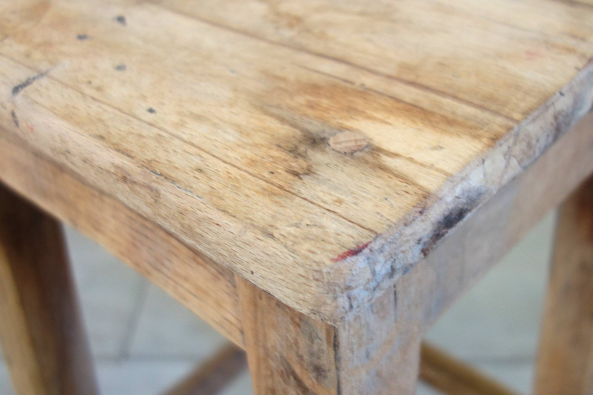 Antique PTT workshop stool