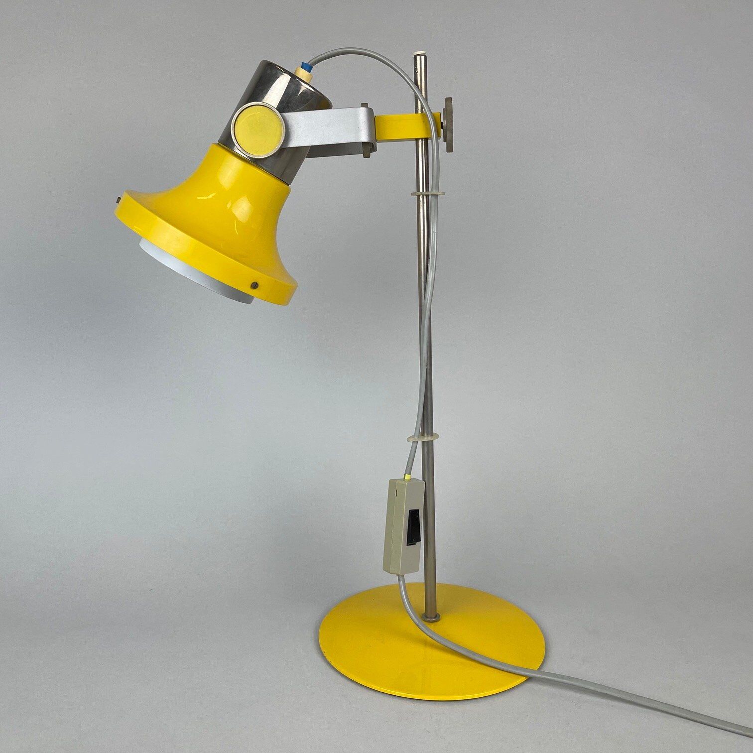Vintage Table Lamp by Pavel Grus for Kamenický Šenov, Czechoslovakia, 1960's