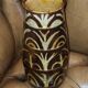 Ceramic vase painted with art deco style décor circa 1930