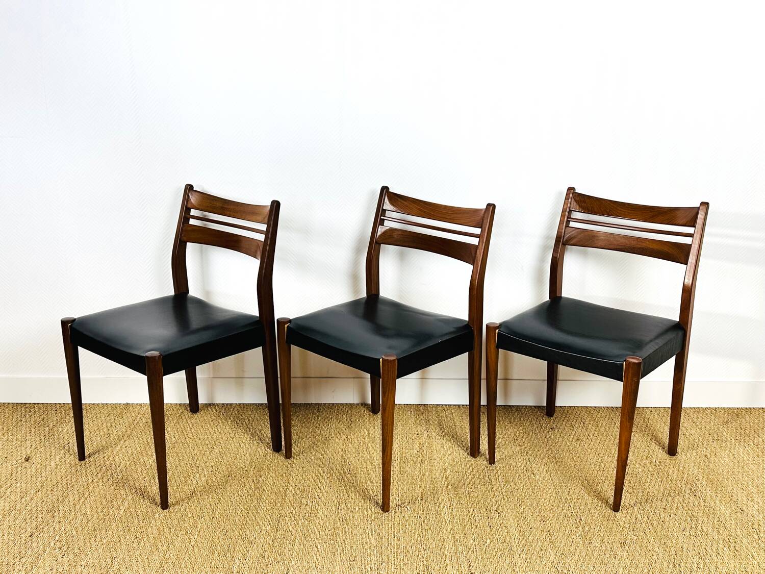 3 Scandinavian chairs 1960