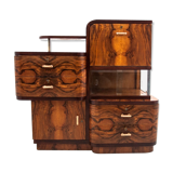 art deco bar cabinet, 1940s