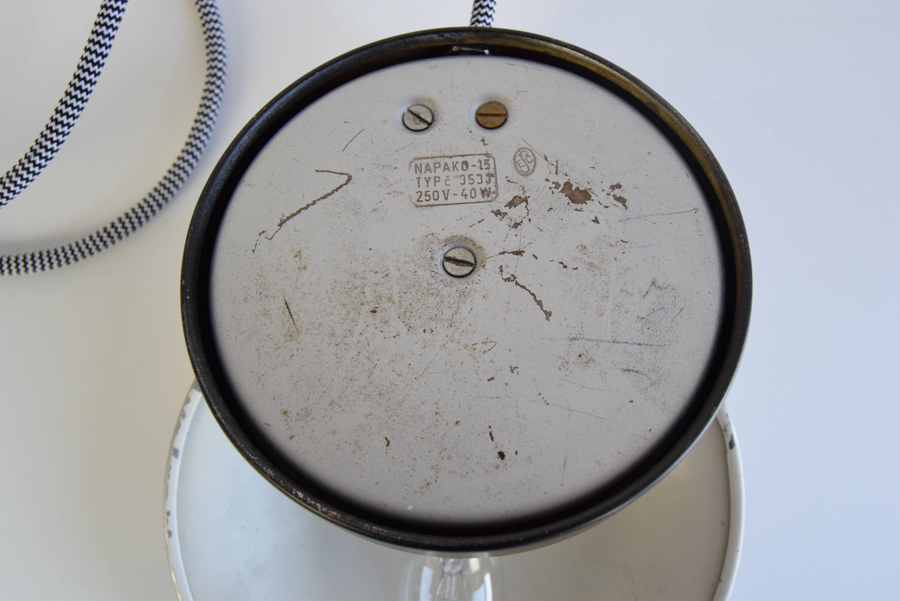 Adjustable Table/Bedside Lamp, by Napako, 1930's.
