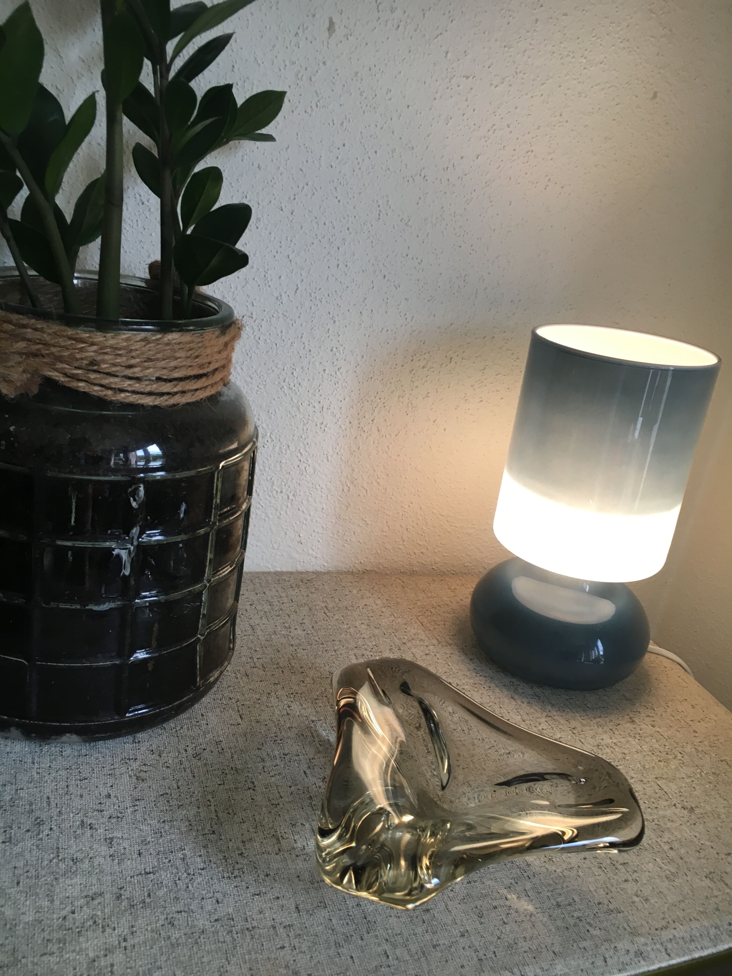 Empty Murano glass pocket