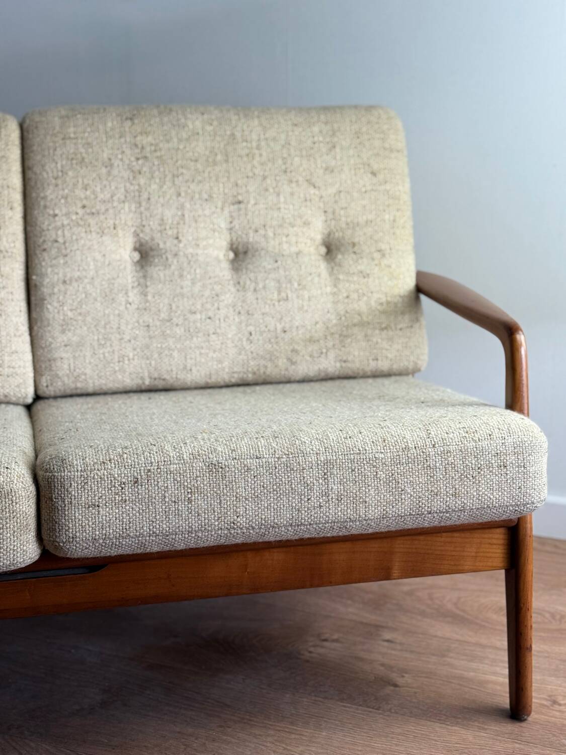 Vintage 80s Scandinavian sofa – D-BED convertible into a bed