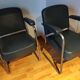 Green Skaï Armchairs Type Ronéo by Pullman from the 1950s