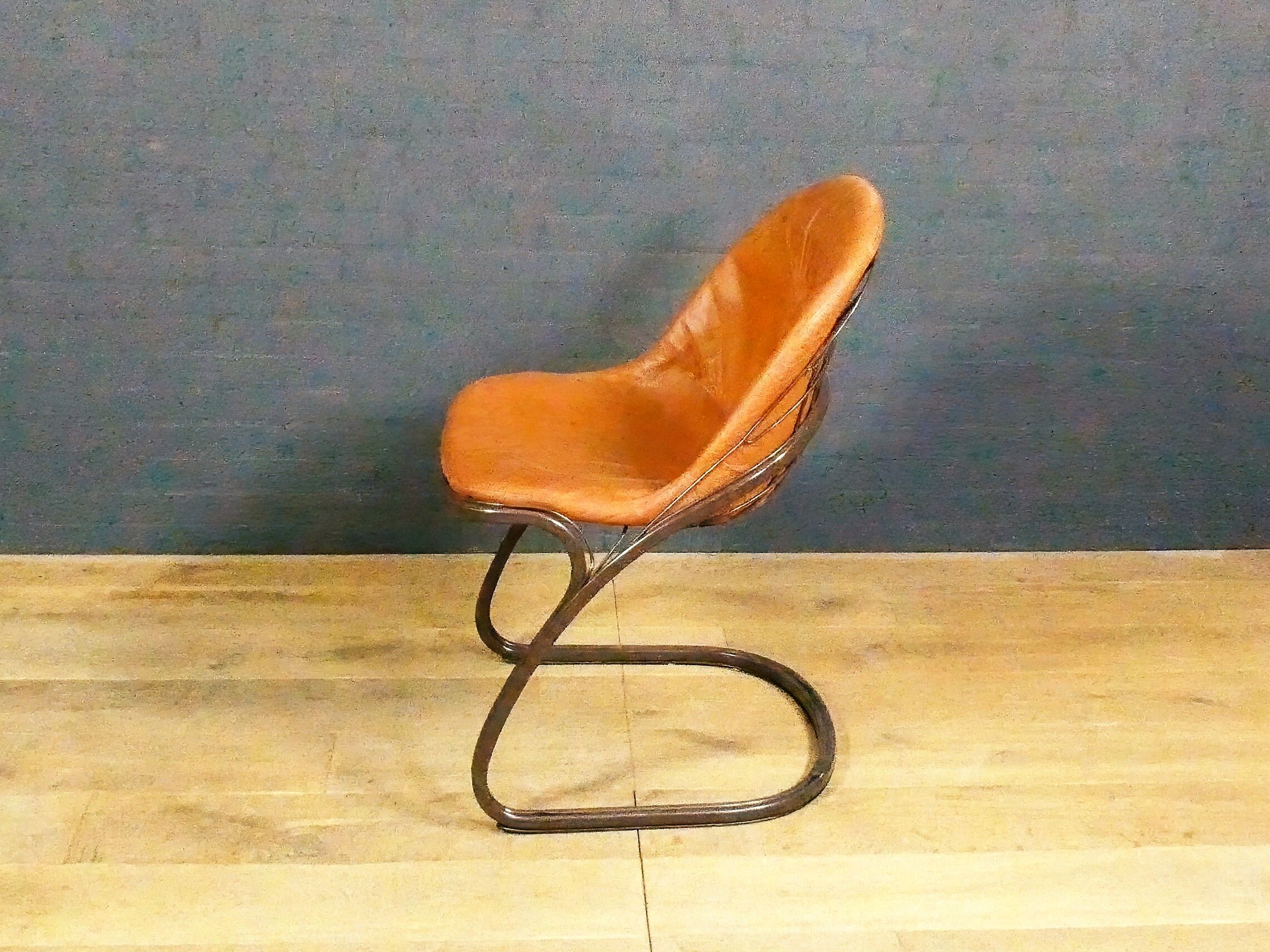 Set of 6 dining room chairs "Sabrina" by Gastone Rinaldi for Rima, 1970s