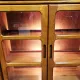 Multifunctional, modular shelving unit/wall system, teak, Denmark, 60s/70s