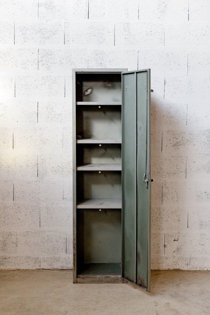 Metal industrial cloakroom