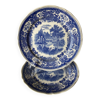 Assiettes à dessert Villeroy et Boch Burgenland bleu