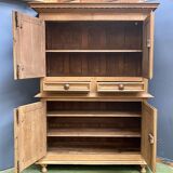 Sideboard 4 doors of the eighteenth in raw oak