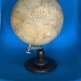 Terrestrial globe World map J. Forest, Girard and Barrere Paris 19th