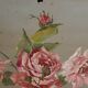 Old hand-painted English chest of drawers loom drawers
