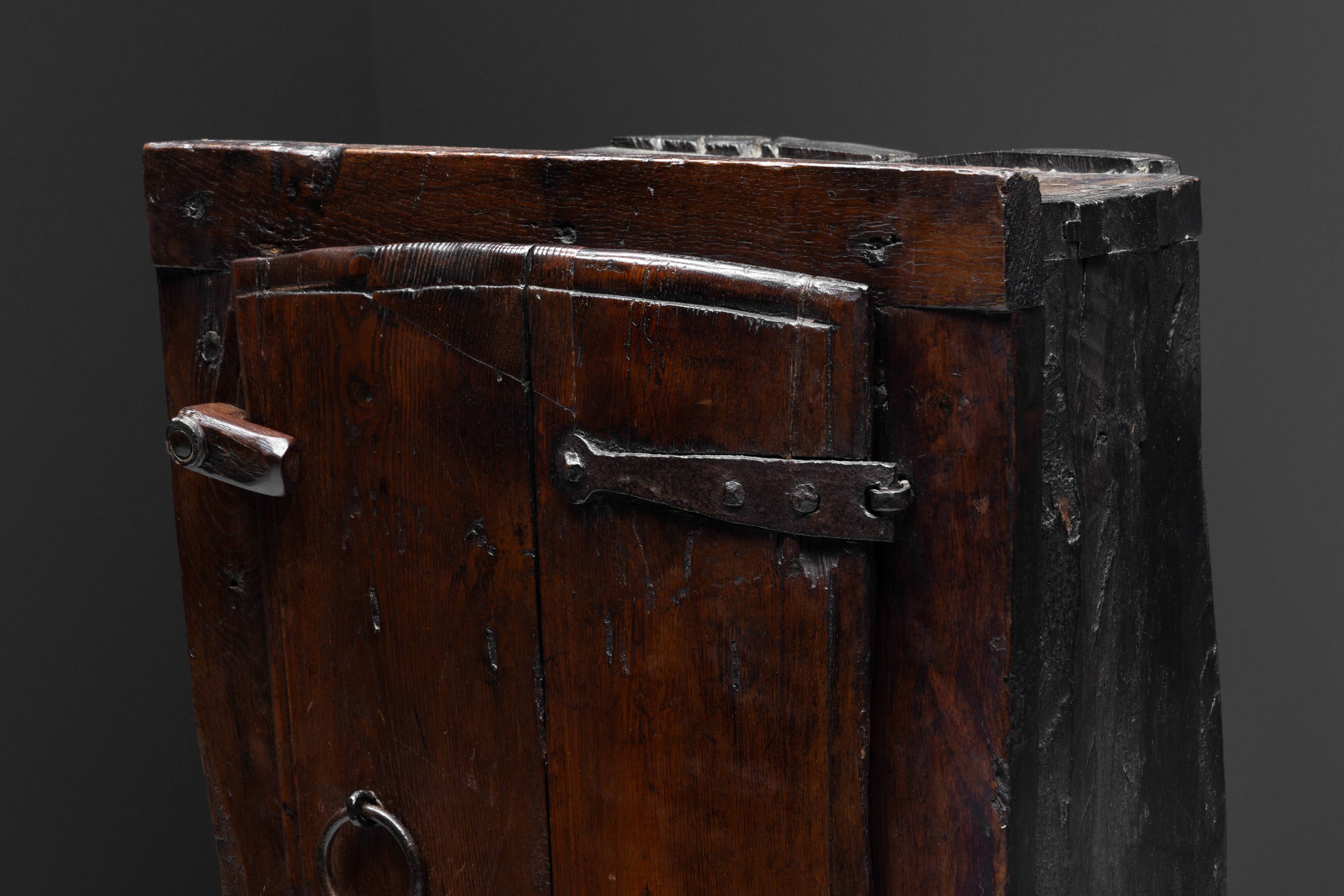 Antique Vernacular Cabinet, France, 19th Century