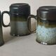 Quatre tasses en grès écossais Dunoon